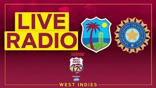 🔴 LIVE RADIO | West Indies v India | 5th Goldmedal Powered by Kent Water Purifiers T20I.