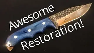 Knife Restoration - Broken Knife Looks Custom Again!