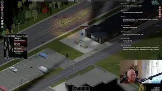 Zomboid Stream. Illiterate axe wielding Canadian in Kentucky