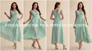 Graceful Elegance: The Perfect Chiffon Maxi Dress for Every Occasion