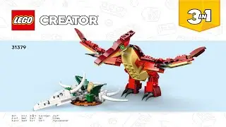 👑 LEGO instructions 👑 Creator 👑 31379 👑 Fierce Dinosaur 👑 Book 3 👑