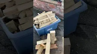 Save Money; Make your own Kindling 👍🔥#6176.