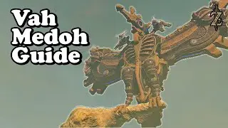 Vah Medoh Divine Beast Complete Walkthrough Zelda Breath of The Wild | BotW