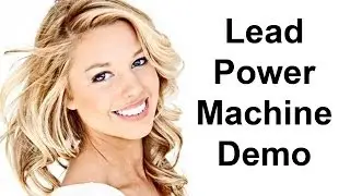 Lead Generation Software, Lead Power Machine Demo