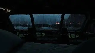 Spaceship Rainstorm Ambience &ndash; Relaxing Thunder & Rain Sounds in Alien Jungle for Deep Sleep