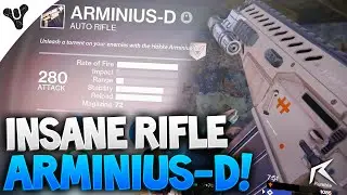 Destiny - Insane Auto Rifle Arminius-D Review! | Doctrine of Passing Equivalent