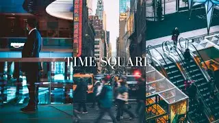 NEW YORK CITY STREET PHOTOGRAPHY - TIMES SQUARE STREET PHOTOGRAPHY | CANON M50