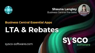 LTA and Rebates Essential App for Business Central