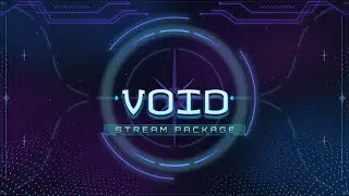 Void, Sci-fi Twitch Layout : Futuristic Stream Package