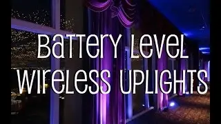 How to Check Battery Level for Wireless Uplighting