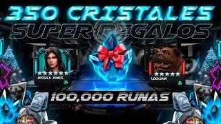 ME VUELVO LOCO y GASTO 100,000 RUNAS EN CRISTALES DE SUPER REGALOS | MCOC