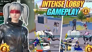 🦁🔥INTENSE LOBBY GAMEPLAY | HIGH KILLS GAMEPLAY | BGMI GAMEPLAY☠️ | #bgmi #gameplay #sandeepytislive