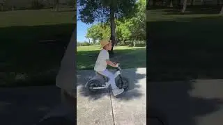 KRIDDO Toddler Balance Bike Outdoor Fun