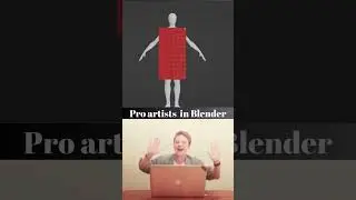 Noob artist vs Pro artist  #3d #memes #3drender #blender3d #design
