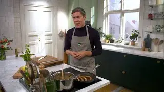 K&ouml;kets middag; Merguez med gula &auml;rtor och mynta - K&ouml;ket