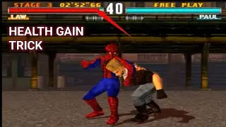 Health Gain Trick Of Spider man | Tekken 3 Secret