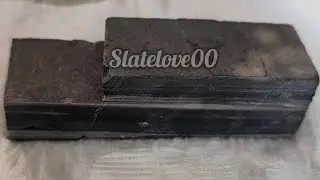 🌸🌺BLACK THICK SLATE BAR ✨ EARTHY SLATE ITEMS CLEANING VIDEO FULL SATISFACTION 👆🏻💥 ASMR CLEANING SOFT