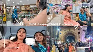 VLOG In India: Street Shopping around Charminar.