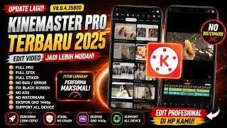 New Update!! kinemaster mod terbaru 2025 | Kinemaster editing | Tutorial text to speech