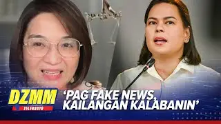 Claire Castro kay VP Duterte: Hindi pwede name-drop lang | DZMM TeleRadyo