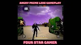 FREE FIRE GAMEPLAY ANGRY PRIME LIKE HEADSHOT #ffshorts #shortsfeed #fourstargamer #freefire #angryff
