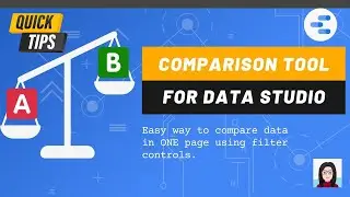Simple Way to Build Data Comparison Tool in Data Studio: Apply Filter to Specific Charts (GDS Tips)