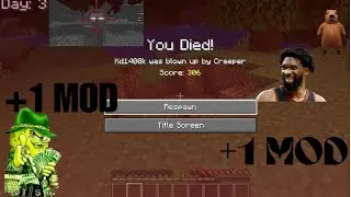 Minecraft but every time i die i add a mod ep.2