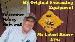 Winter Honey Harvest | Tiny Honey Extractor | Season End