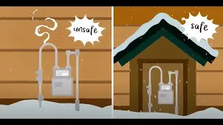 Protect Meters with a Snow Shelter