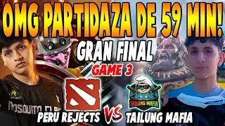 PERU REJECTS vs TAILUNG MAFIA [GAME 3] BO5 - GRAN FINAL🏆 - PGL WALLACHIA SEASON 6 DOTA 2
