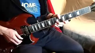 Bare Knuckle Blues Rock Guitar Solo Cover in B