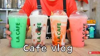 🥤Cafe Vlog Collection/Addicted To LATTE🤎Cafe Vlog/ASMR /Dailycoffee68  #coffee