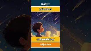 🇬🇧🇩🇪 priceless - unbezahlbar : learn English : Lernen wir Englisch : vocabulary builder