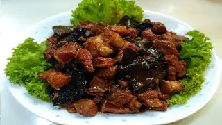 5 Spice Pork With Black Mushroom || Chinese Recipe