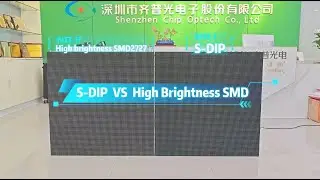 S-DIP VS High Brightness SMD