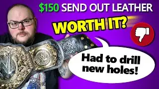 WWE WORLD TITLE on $150 LEATHER Review