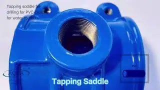 Tapping saddle for PVC pipes ｜AQUA FITTING