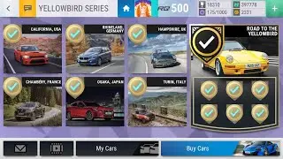 Top Drives Championships, серия Yellowbird: Дорога к Yellowbird