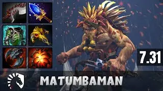 LIQUID.MATUMBAMAN Bristleback TOP LANE Gameplay | LIQUID vs ALLIANCE | Dota 2 Full Game