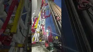 Rig worker life #drilling #rigs #Tripping#Equipment