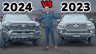 Toyota Tacoma 2023 vs 2024! What's Different? Interior, Exterior and More
