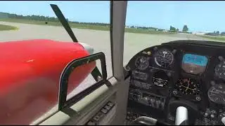 Practicing Single Engine Failure Using VR Oculus Quest 2 & XPlane 11 PA-30 Twin Comanche
