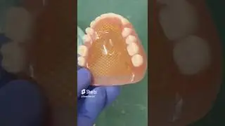 After polishing #dental labs#denture care #final denture#upperdenture