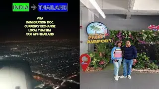Thailand Tourist Visa For indian | immigration Questions | Thailand SIM Card | Taxi APP