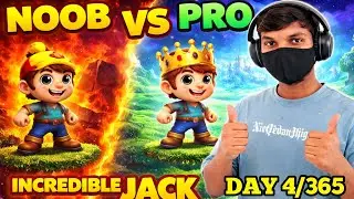 365 DAY CHALLENGE DAY 4 Incredible Jack Gameplay in Hindi 🔥 | Challenging Levels