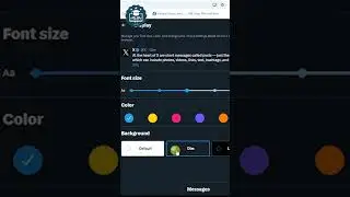 How To Change Twitter Display Color & Twitter Dark Mode  #digitalknowledge #twitter #xhandle