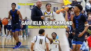 Ohio State Commit Marcus Johnson & Garfield Hts VS State Championship Richmond Hts😳| Sold Out Crowd🚨