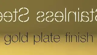 Pure Metal Cards gold plated stainless steel metal card