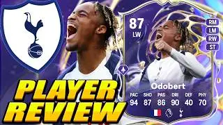 He DESTROYS DEFENDERS WITH RAW PACE&hellip; ⚡🔥 87 Future Stars Odobert Review! 87 Odobert Player Review!