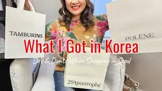 Korea Haul | Handbag Unboxing | Ft. Polene, Tamburins, Skincare, VAT Refund